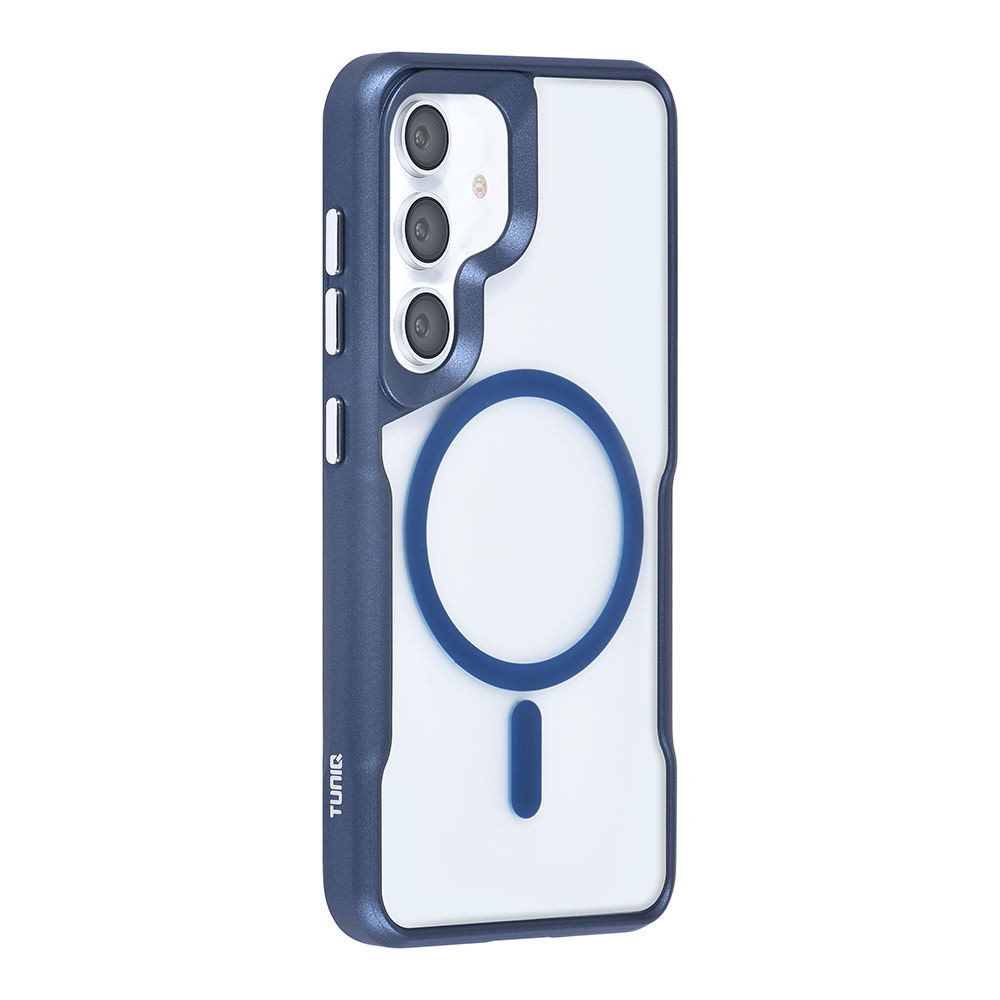 TUNIQ TUNIQ Galaxy S24 Backcover hoesje Magsafe silicone - DonkerBlauw, foto 5 van 6