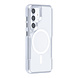 TUNIQ TUNIQ Galaxy S24 Back cover coque Magsafe silicone - Argent TUNIQ TUNIQ Galaxy S24 Back cover coque Magsafe silicone - Argent
