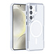 TUNIQ TUNIQ Galaxy S24 Back cover coque Magsafe silicone - Argent TUNIQ TUNIQ Galaxy S24 Back cover coque Magsafe silicone - Argent