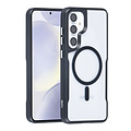 TUNIQ TUNIQ Galaxy S24 Plus Back-Cover hul - Magsafe silicone - Schwarz