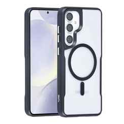 TUNIQ Galaxy S24 Plus Backcover hoesje Magsafe silicone - Zwart