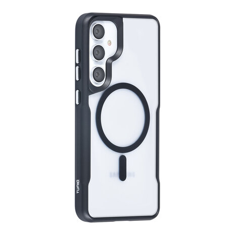 TUNIQ TUNIQ Galaxy S24 Plus Backcover hoesje Magsafe silicone - Zwart TUNIQ TUNIQ Galaxy S24 Plus Backcover hoesje Magsafe silicone - Zwart