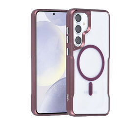 TUNIQ TUNIQ Galaxy S24 Plus Back cover coque Magsafe silicone - Rouge TUNIQ TUNIQ Galaxy S24 Plus Back cover coque Magsafe silicone - Rouge