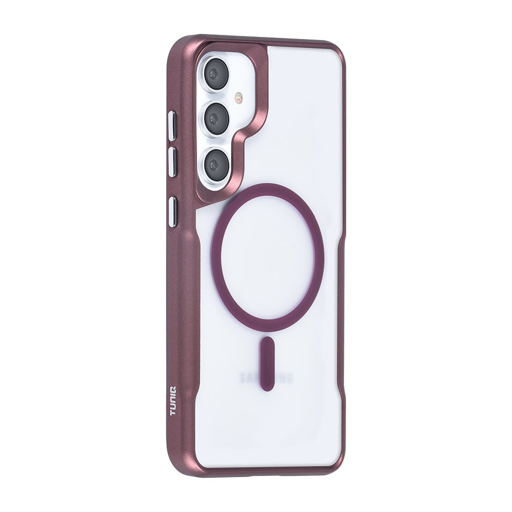 TUNIQ TUNIQ Galaxy S24 Plus Backcover hoesje Magsafe silicone - Rood, foto 2 van 6