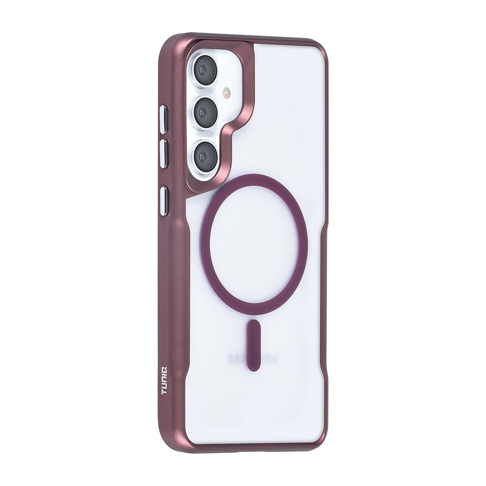 TUNIQ TUNIQ Galaxy S24 Plus Backcover hoesje Magsafe silicone - Rood, foto 5 van 6
