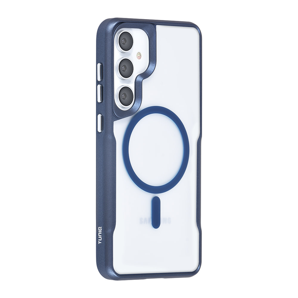 TUNIQ TUNIQ Galaxy S24 Plus Backcover hoesje Magsafe silicone - DonkerBlauw, foto 5 van 6