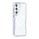 TUNIQ TUNIQ Galaxy S24 Plus Backcover hoesje Magsafe silicone - Zilver TUNIQ TUNIQ Galaxy S24 Plus Backcover hoesje Magsafe silicone - Zilver