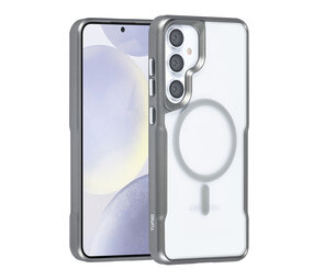 TUNIQ TUNIQ Galaxy S24 Plus Back cover case - Magsafe silicone - Grey TUNIQ TUNIQ Galaxy S24 Plus Back cover case - Magsafe silicone - Grey
