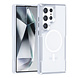 TUNIQ TUNIQ Galaxy S24 Ultra Back cover coque Magsafe silicone - Argent TUNIQ TUNIQ Galaxy S24 Ultra Back cover coque Magsafe silicone - Argent