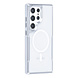 TUNIQ TUNIQ Galaxy S24 Ultra Back cover coque Magsafe silicone - Argent TUNIQ TUNIQ Galaxy S24 Ultra Back cover coque Magsafe silicone - Argent