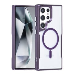 TUNIQ Galaxy S24 Ultra Backcover hoesje Magsafe silicone - Paars