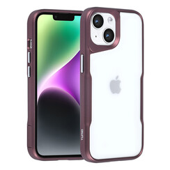 TUNIQ iPhone 14 Back-Cover hul - Silicone - Rot