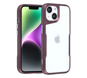 TUNIQ TUNIQ iPhone 14 Backcover hoesje Silicone - Rood