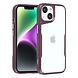 TUNIQ TUNIQ iPhone 14 Backcover hoesje Silicone - Rood TUNIQ TUNIQ iPhone 14 Backcover hoesje Silicone - Rood