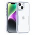 TUNIQ iPhone 14 Back cover coque Silicone - Argent