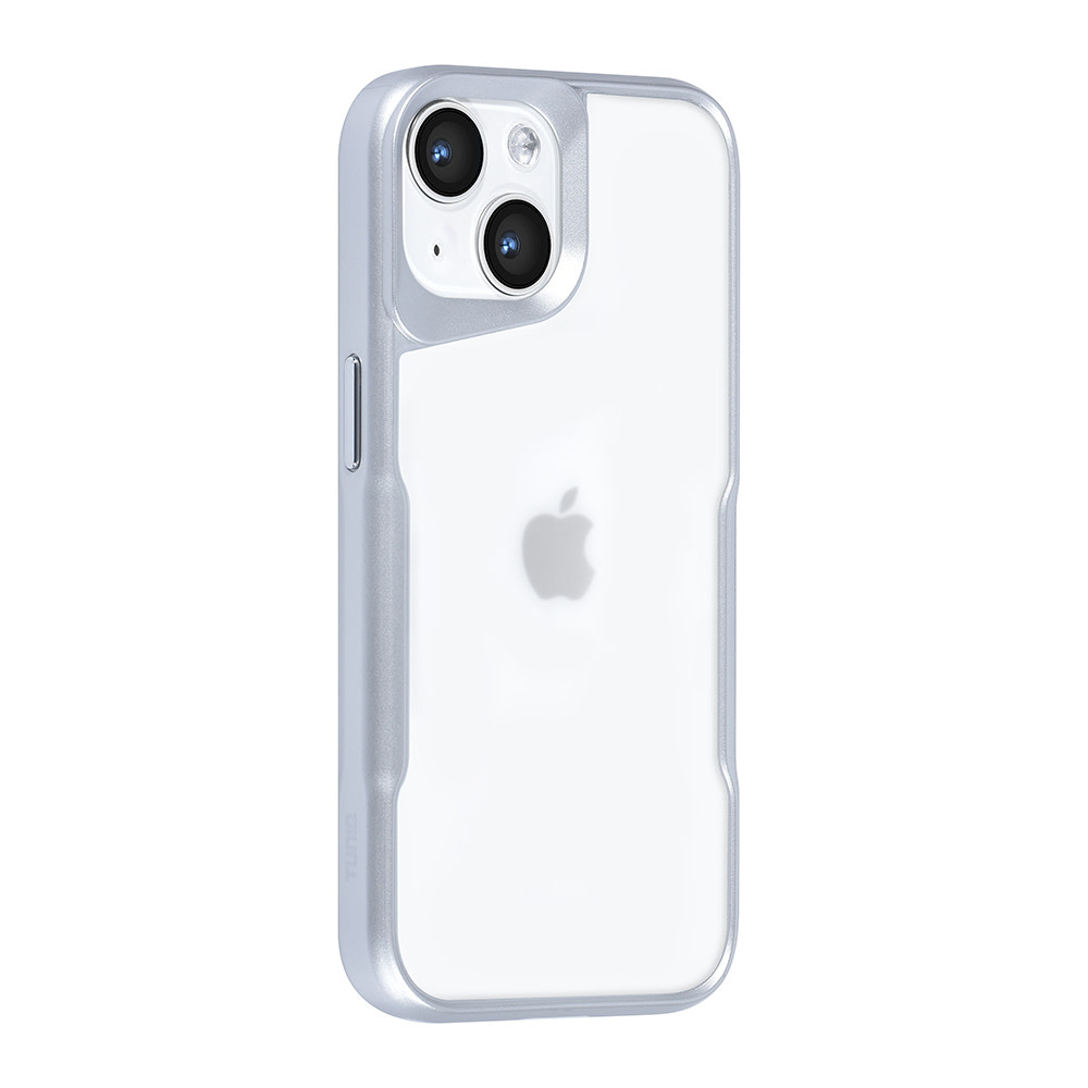 TUNIQ TUNIQ iPhone 14 Backcover hoesje Silicone - Zilver, foto 2 van 4