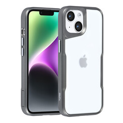 TUNIQ iPhone 14 Back cover case - Silicone - Grey