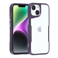 TUNIQ iPhone 14 Back cover coque Silicone - Violet