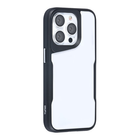 TUNIQ TUNIQ iPhone 14 Pro Backcover hoesje Silicone - Zwart