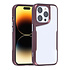 TUNIQ iPhone 14 Pro Back-Cover hul - Silicone - Rot