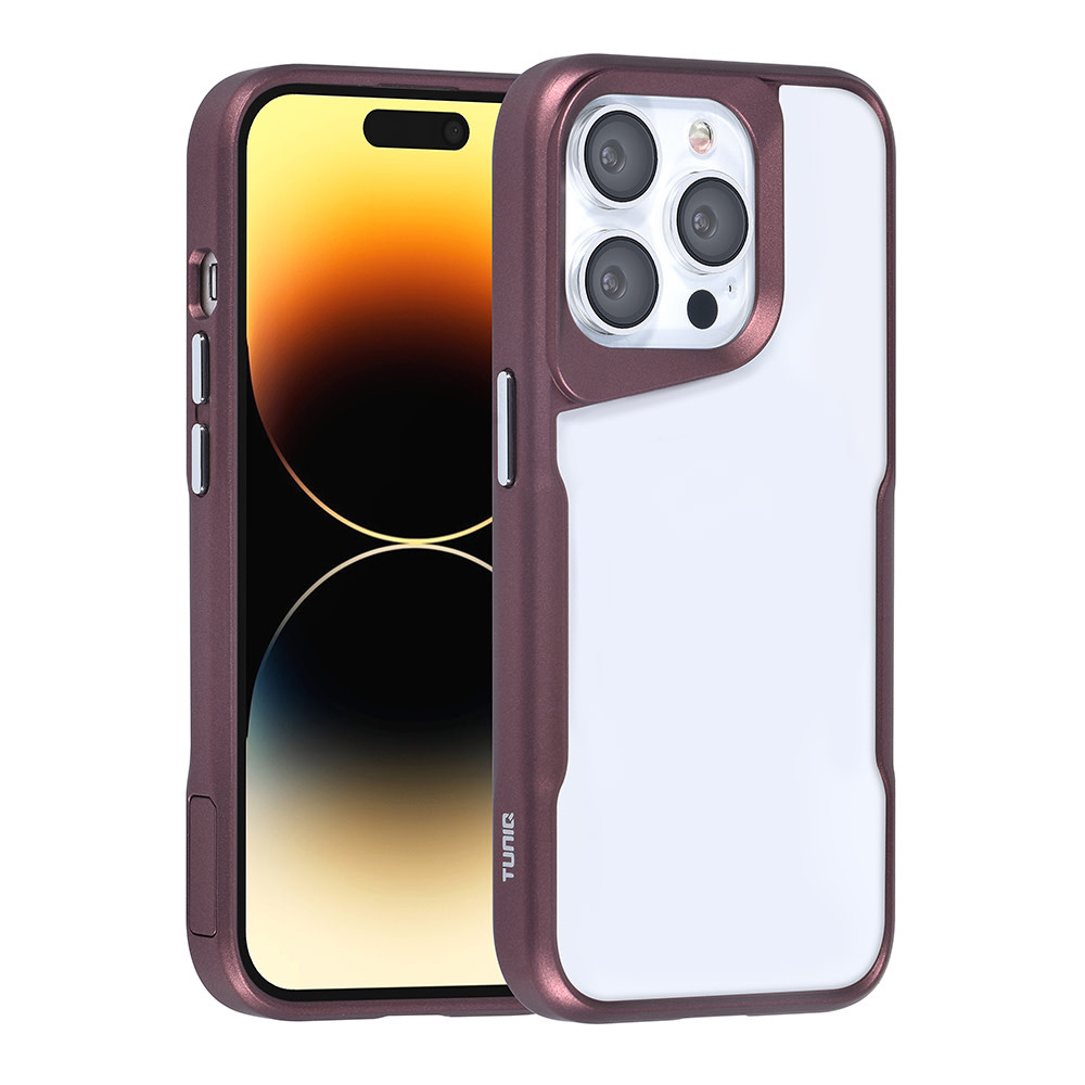 TUNIQ TUNIQ iPhone 14 Pro Backcover hoesje Silicone - Rood