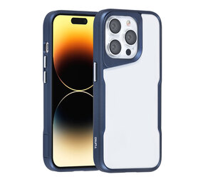 TUNIQ TUNIQ iPhone 14 Pro Back-Cover hul - Silicone - Dunkelblau