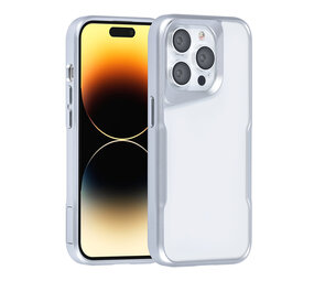 TUNIQ TUNIQ iPhone 14 Pro Back cover coque Silicone - Argent