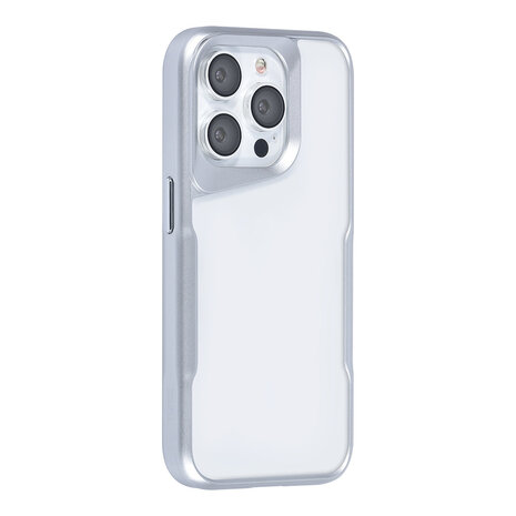 TUNIQ TUNIQ iPhone 14 Pro Back-Cover hul - Silicone - Silber