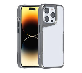 TUNIQ TUNIQ iPhone 14 Pro Back cover coque Silicone - Gris