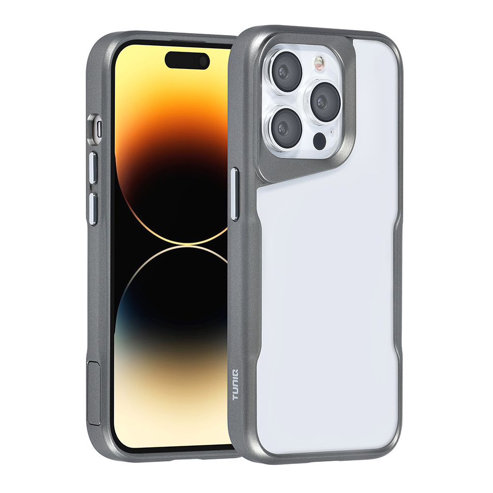TUNIQ TUNIQ iPhone 14 Pro Backcover hoesje Silicone - Grijs