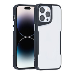 TUNIQ iPhone 14 Pro Max Back cover case - Silicone - Black