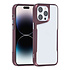 TUNIQ iPhone 14 Pro Max Backcover hoesje Silicone - Rood