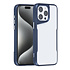 TUNIQ iPhone 14 Pro Max Backcover hoesje Silicone - DonkerBlauw
