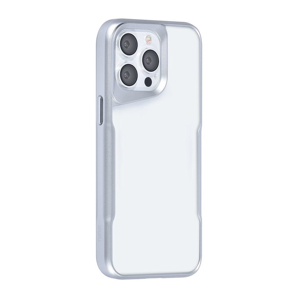TUNIQ TUNIQ iPhone 14 Pro Max Backcover hoesje Silicone - Zilver, foto 2 van 6