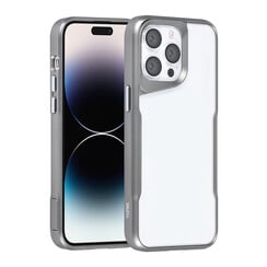 TUNIQ iPhone 14 Pro Max Backcover hoesje Silicone - Grijs