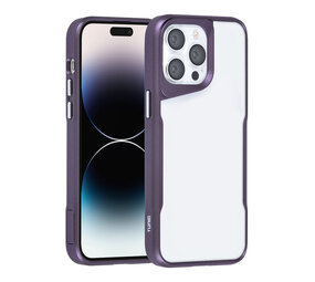 TUNIQ TUNIQ iPhone 14 Pro Max Backcover hoesje Silicone - Paars TUNIQ TUNIQ iPhone 14 Pro Max Backcover hoesje Silicone - Paars