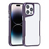 TUNIQ iPhone 14 Pro Max Back-Cover hul - Silicone - Lila