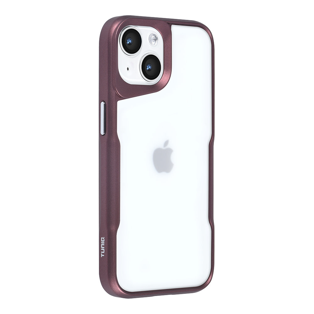 TUNIQ TUNIQ iPhone 15 Backcover hoesje Silicone - Rood, foto 2 van 6