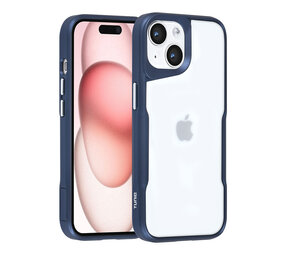 TUNIQ TUNIQ iPhone 15 Back cover case - Silicone - Dark Blue