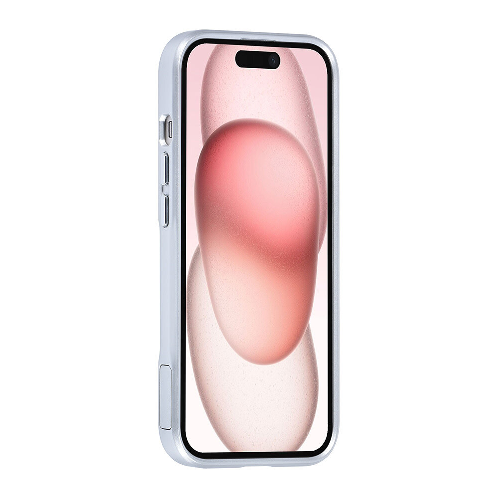 TUNIQ TUNIQ iPhone 15 Back cover case - Silicone - Silver