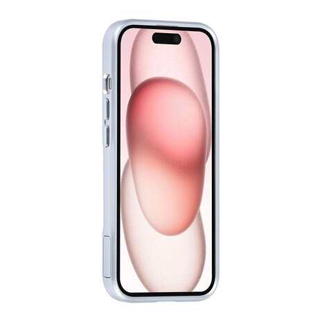 TUNIQ TUNIQ iPhone 15 Back cover coque Silicone - Argent