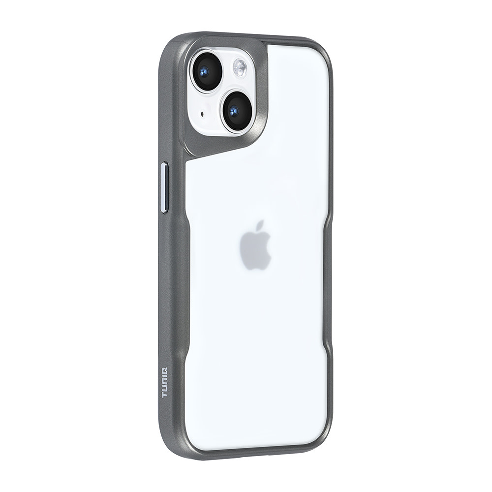 TUNIQ TUNIQ iPhone 15 Backcover hoesje Silicone - Grijs, foto 2 van 6