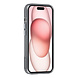 TUNIQ TUNIQ iPhone 15 Backcover hoesje Silicone - Grijs TUNIQ TUNIQ iPhone 15 Backcover hoesje Silicone - Grijs