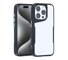 TUNIQ TUNIQ iPhone 15 Pro Back cover coque Silicone - Noir