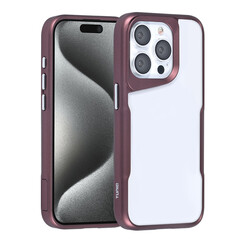 TUNIQ iPhone 15 Pro Back cover coque Silicone - Rouge