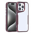 TUNIQ iPhone 15 Pro Backcover hoesje Silicone - Rood