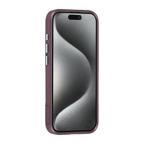 TUNIQ TUNIQ iPhone 15 Pro Back-Cover hul - Silicone - Rot