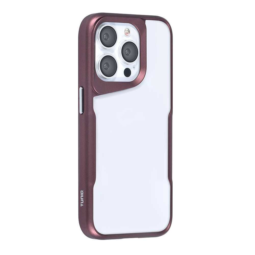 TUNIQ TUNIQ iPhone 15 Pro Back cover coque Silicone - Rouge