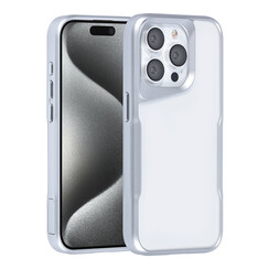 TUNIQ iPhone 15 Pro Back cover case - Silicone - Silver