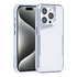 TUNIQ iPhone 15 Pro Backcover hoesje Silicone - Zilver